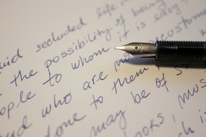 I will analyze your handwriting, revealing your personality