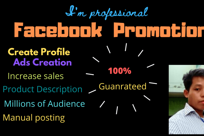 I will be your facebook marketing specialist and content creator