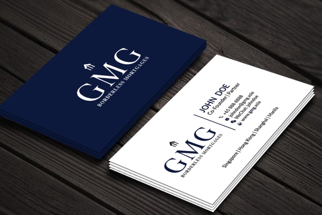 I will clean business card design