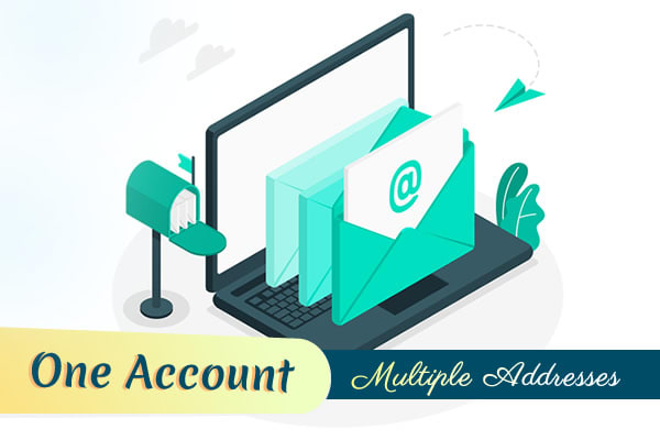 I will configure multiple email addresses in one account