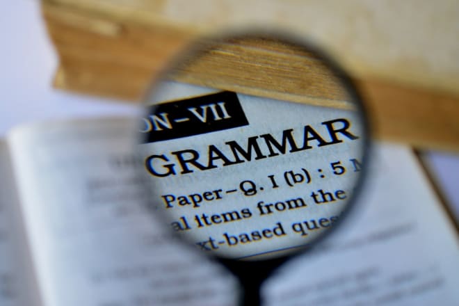 I will correct misused grammar in your english text