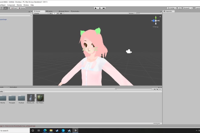 I will create 3d avatar models for the game vrchat