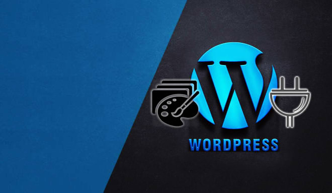 I will create and edit wordpress websites with free logo design