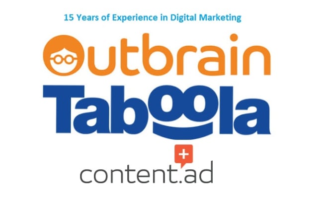 I will create high profitable taboola outbrain campaign for max ROI