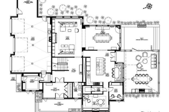 I will create professional 2d cad drawing from a basic hand sketch