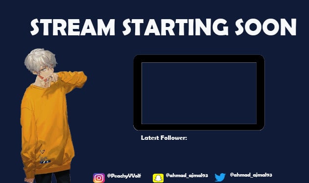 I will create some amazing layouts and overlays for your stream