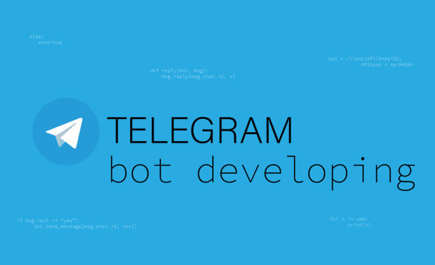 I will create your custom and high quality telegram bot for you