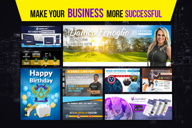 I will design an amazing flyer, social media cover, banner, business card