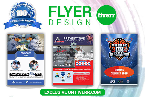 I will design an awesome flyer for your company in 1 day
