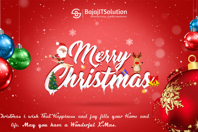 I will design christmas and new year flyers, posters, brochure on fiverr