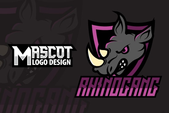 I will design mascot,esport, gaming, twitch logo