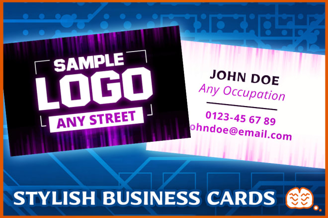 I will design simple business cards or stylish business cards for you