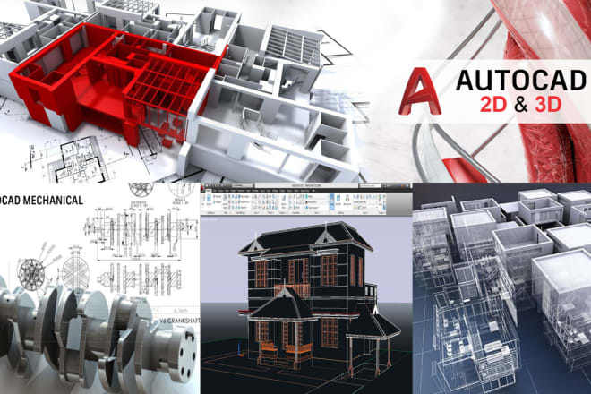I will design structural drawings on autocad 2d,3d and online works
