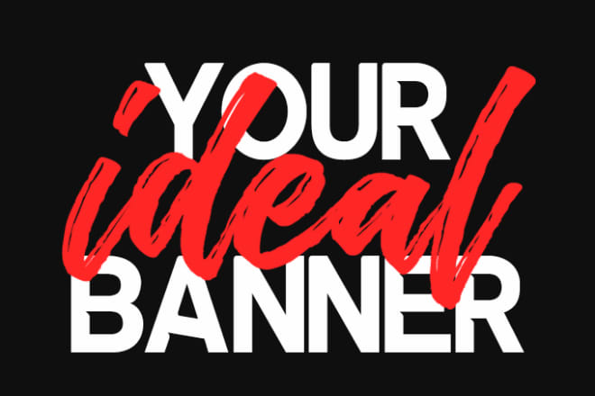 I will design your ideal soundcloud banner and logo