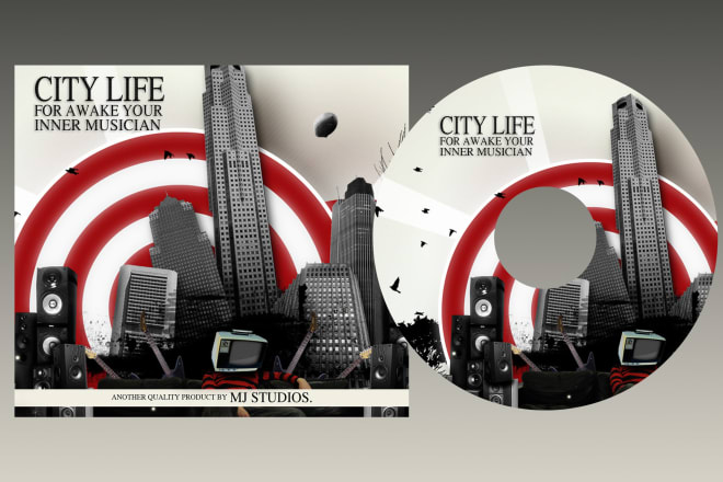 I will design your music album and mixtape, cd covers