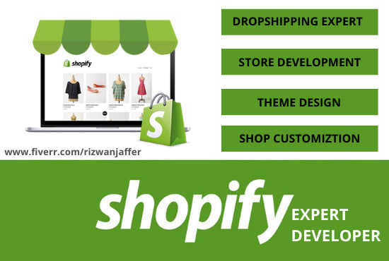 I will design your shopify store or drop shipping theme store