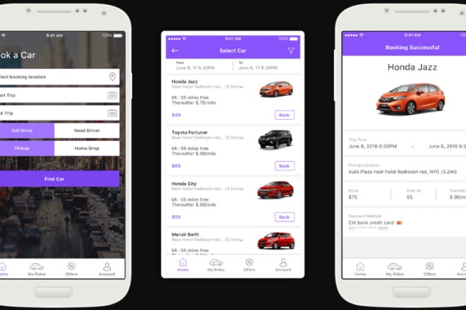 I will develop best taxi booking app like uber, food delivery app for android and ios