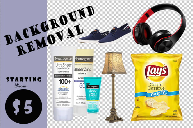 I will do amazing background removal for products