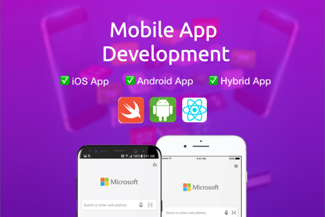 I will do android and ios mobile app development