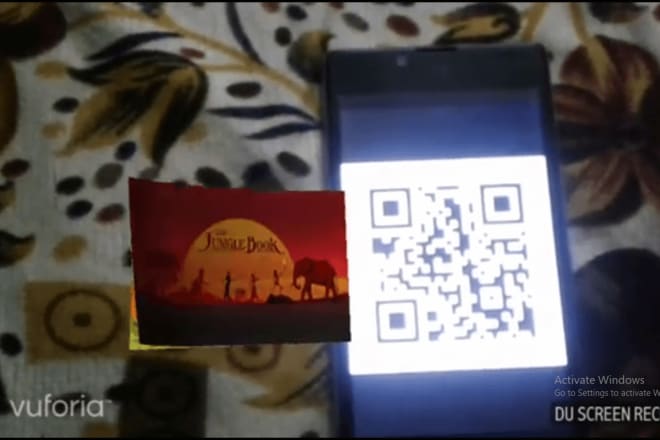 I will do augmented reality application using vuforia