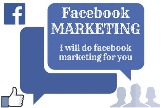 I will do facebook marketing for you