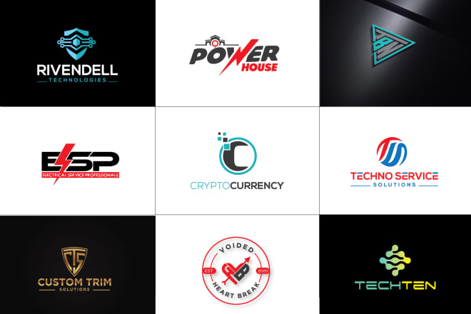 I will do modern technology and electrical logo design