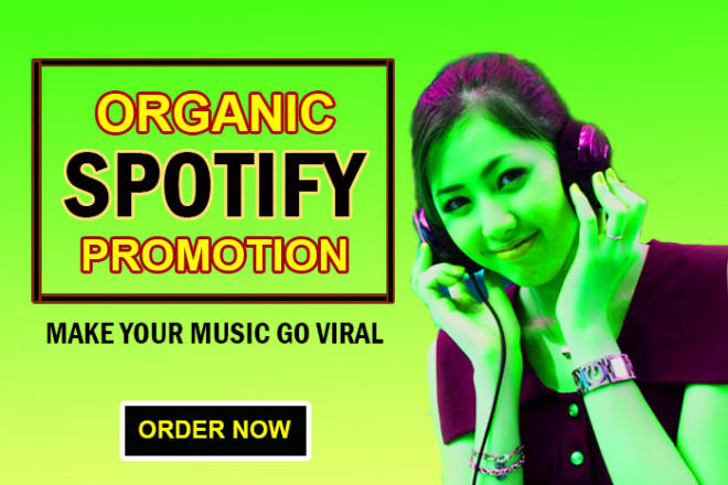 I will do organic spotify music promotion and make viral spotify promotion