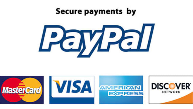 I will do paypal integration and accept payments by credit card
