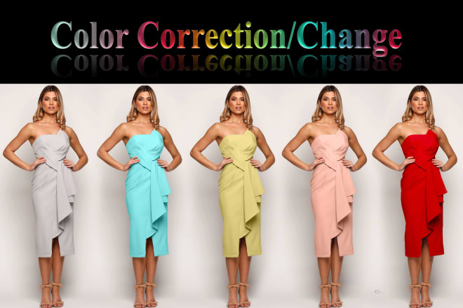 I will do product color correction,color change,enhancement,photo restoration within 2h