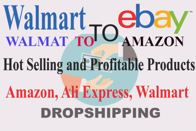 I will do provide drop shipping,walmart to amazon or ebay,virtual assistant,