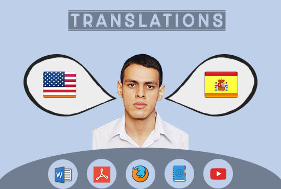 I will do translations ebook, manuals, documents, english spanish