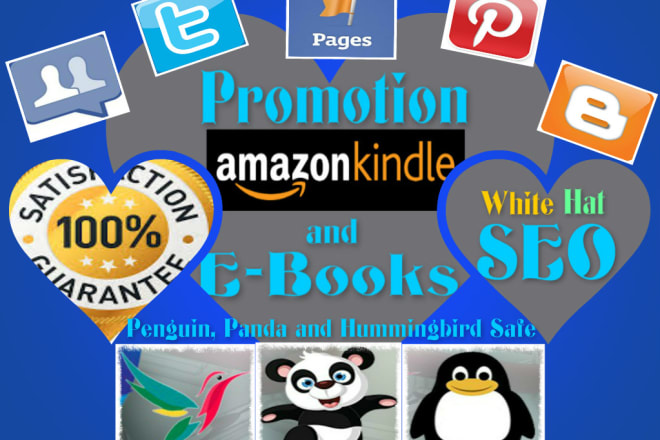 I will do viral marketing for your kindle or ebooks