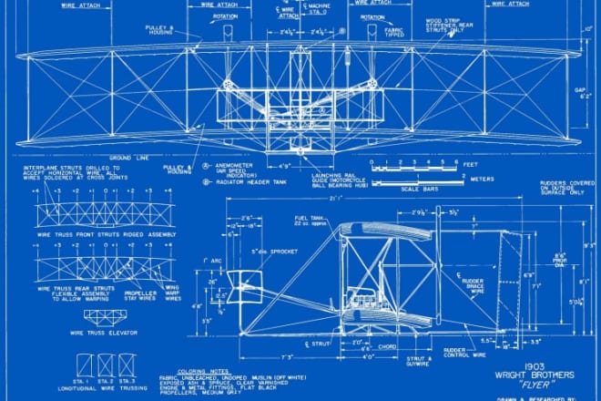 I will draw blueprint of your product or architecture floor plan