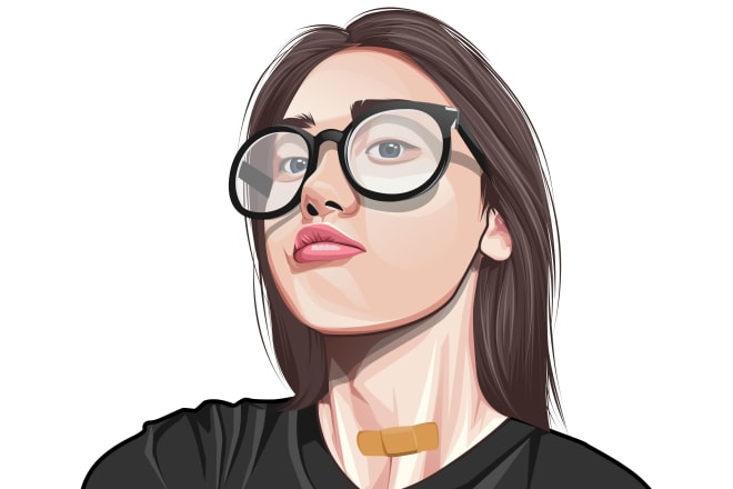 I will draw your photo to cartoon portrait in 24 hours