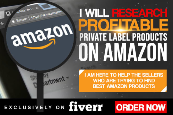 I will find potential amazon fba private label products