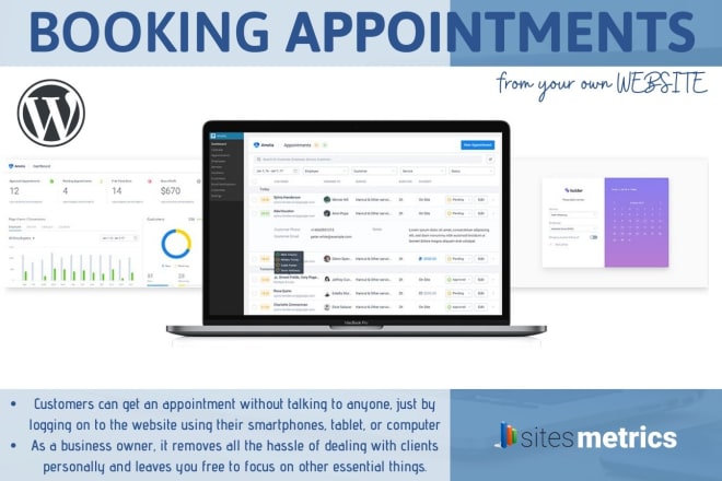 I will install a wordpress plugin to book appointments or consulting sessions