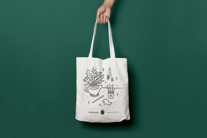 I will make a beautiful tote bag design