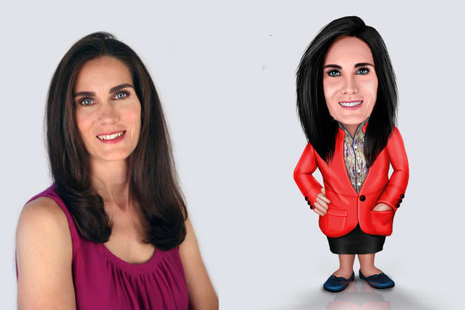 I will make an amazing 3d cartoon caricature from your photo