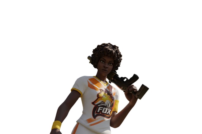 I will make for you a 3d fornite skin model with your logo or anything