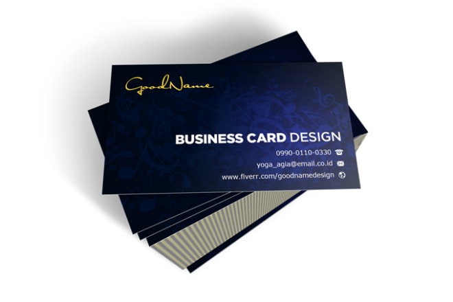 I will make professional business card design
