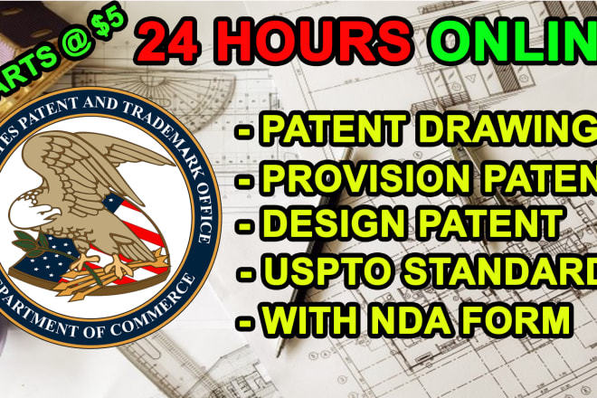 I will make provisional patent drawings as per uspto fast