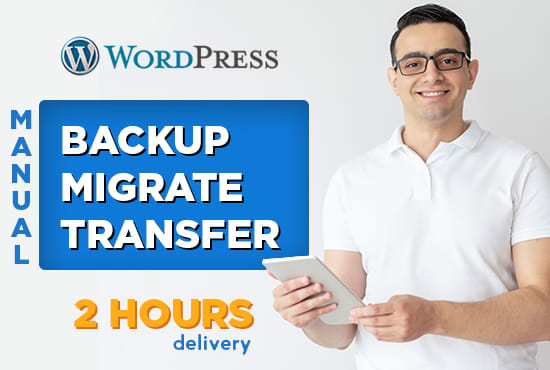 I will migrate, backup, transfer your wordpress site to new host