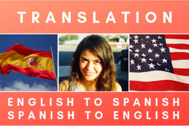 I will perfectly translate english to spanish or spanish to english