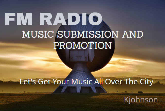 I will pitch and submit your music to 150 fm radio stations