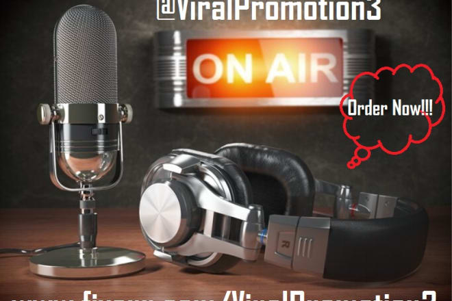 I will promote your music to millions active college radio station