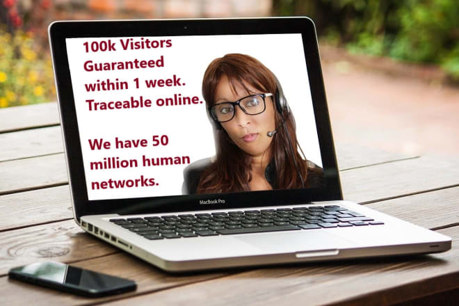 I will promote your website to 100 million real people traffic