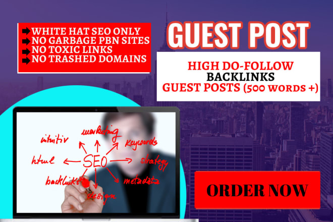 I will rank your SEO with french backlinks from guest post
