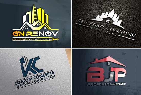 I will real estate, construction, property logo design
