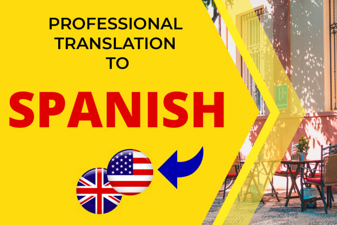 I will translate your texts from english to spanish
