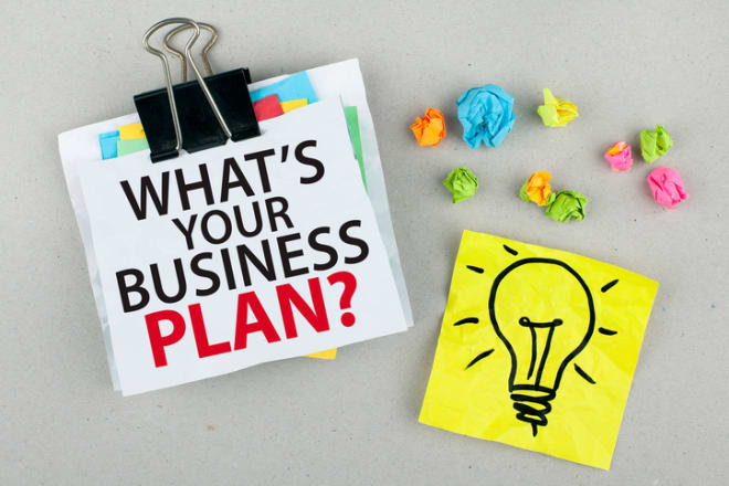 I will write your business plan